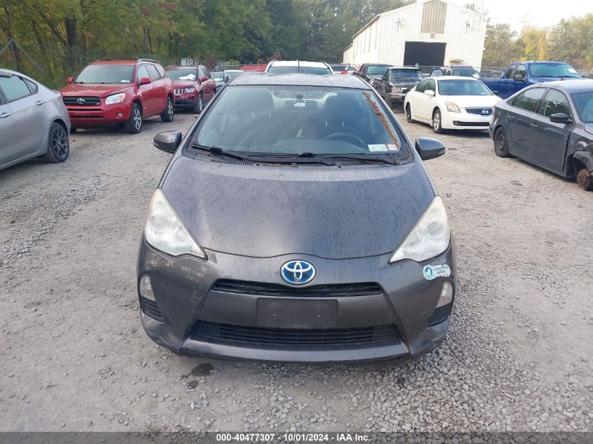 2013 Toyota Prius C Two VIN: JTDKDTB32D1545591 Lot: 40477307