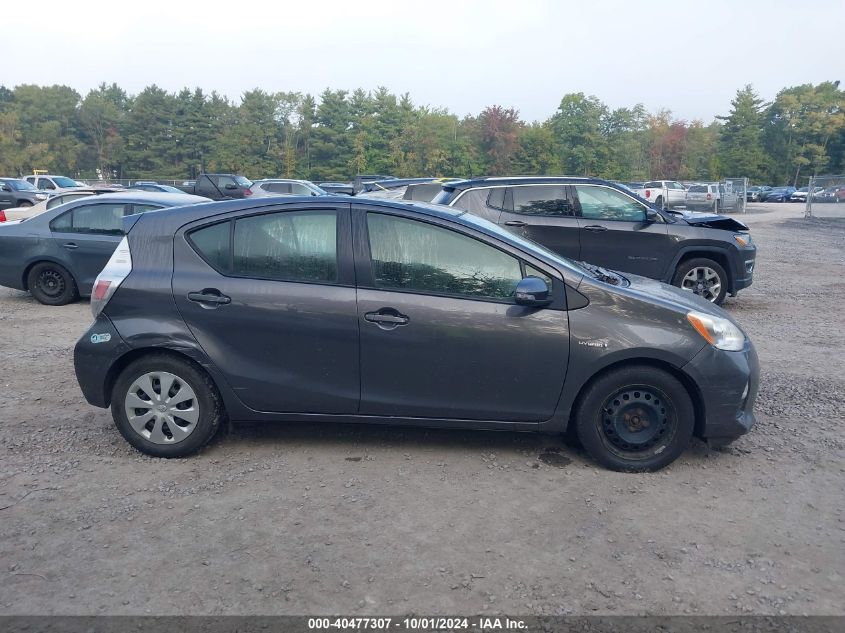 2013 Toyota Prius C Two VIN: JTDKDTB32D1545591 Lot: 40477307