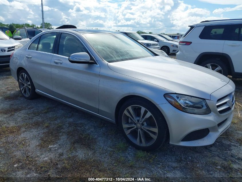 55SWF4JB2FU063464 2015 MERCEDES-BENZ C CLASS - Image 1