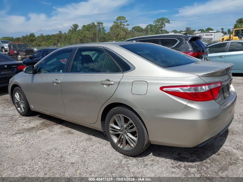 2015 Toyota Camry Le/Xle/Se/Xse VIN: 4T1BF1FK0FU478017 Lot: 40477325