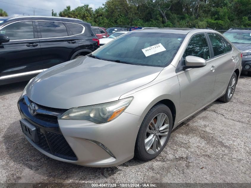 2015 Toyota Camry Le/Xle/Se/Xse VIN: 4T1BF1FK0FU478017 Lot: 40477325