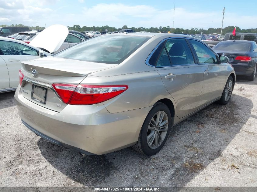 2015 Toyota Camry Le/Xle/Se/Xse VIN: 4T1BF1FK0FU478017 Lot: 40477325