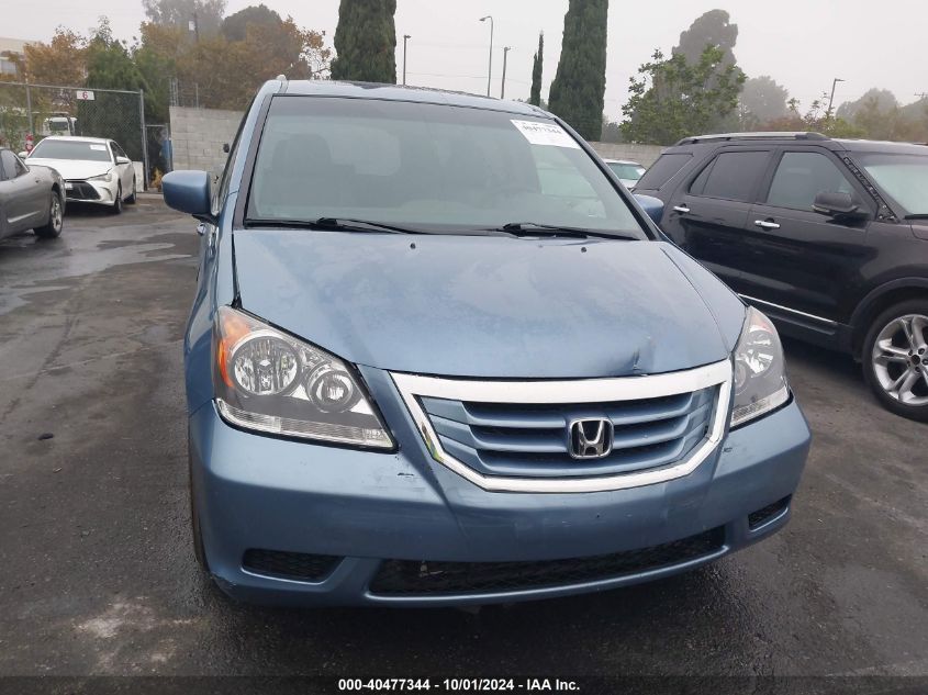 2009 Honda Odyssey Exl VIN: 5FNRL38649B021540 Lot: 40477344