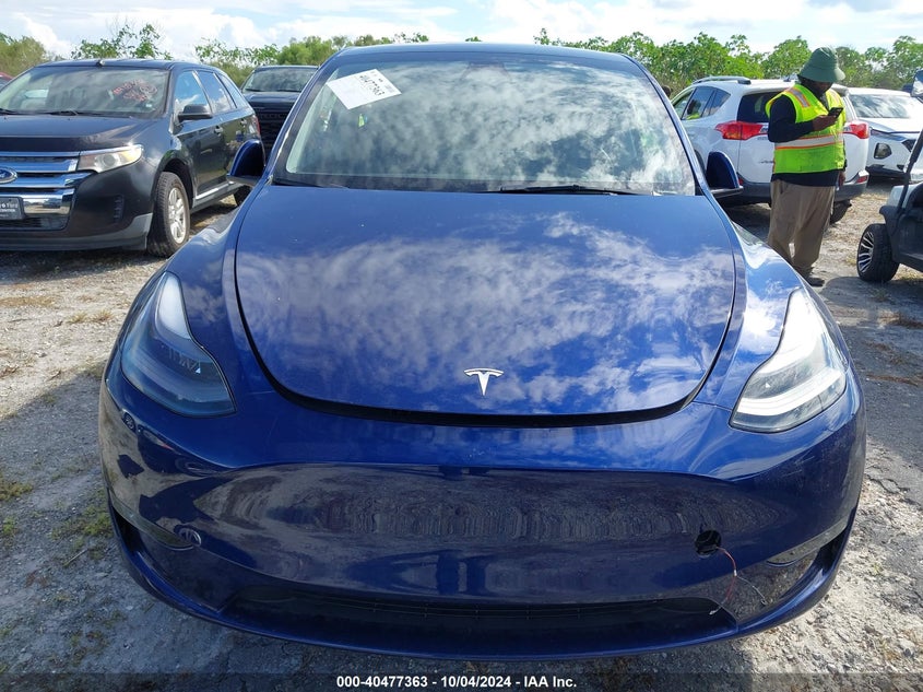 VIN 7SAYGDEE7PA199568 2023 TESLA MODEL Y AWD/LONG RANGE DUAL MOTOR ALL-WHEEL DRIVE