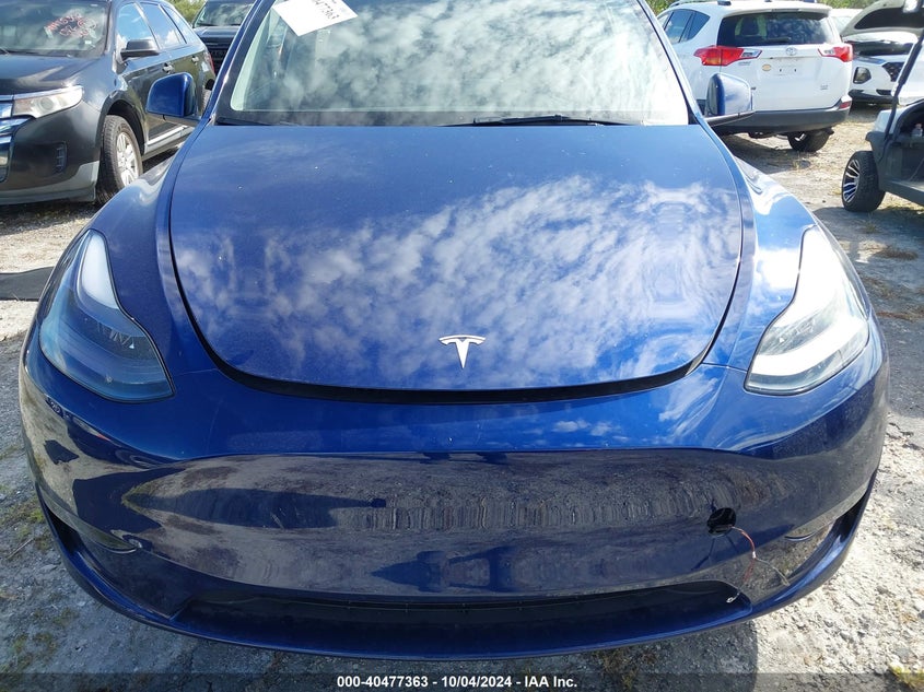 VIN 7SAYGDEE7PA199568 2023 TESLA MODEL Y AWD/LONG RANGE DUAL MOTOR ALL-WHEEL DRIVE