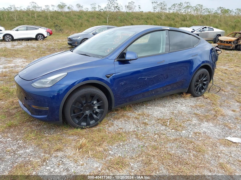VIN 7SAYGDEE7PA199568 2023 TESLA MODEL Y AWD/LONG RANGE DUAL MOTOR ALL-WHEEL DRIVE