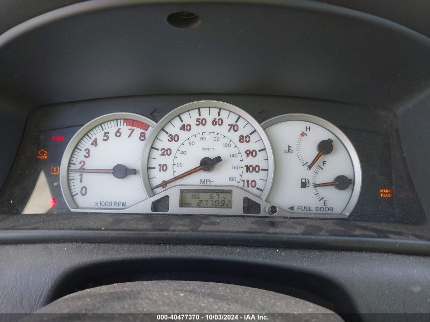 2005 Toyota Corolla S VIN: 2T1BR32E75C382517 Lot: 40477370