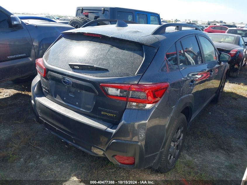 VIN JF2GTHSC1NH203310 2022 Subaru Crosstrek, Sport no.4