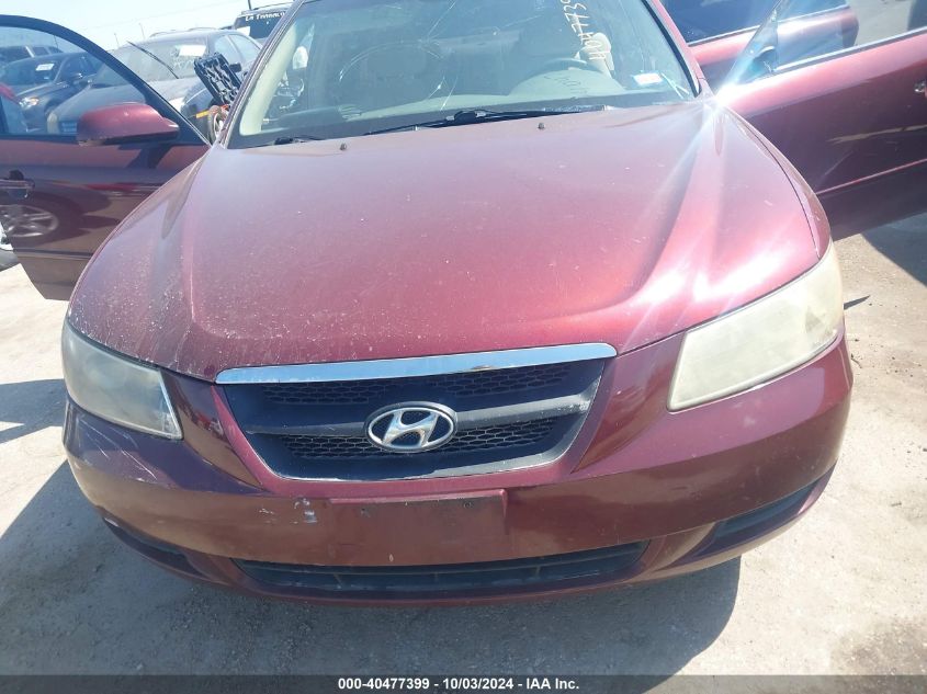 5NPET46C47H247119 2007 Hyundai Sonata Gls