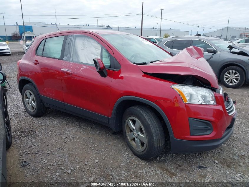 KL7CJPSBXFB068074 2015 CHEVROLET TRAX - Image 1