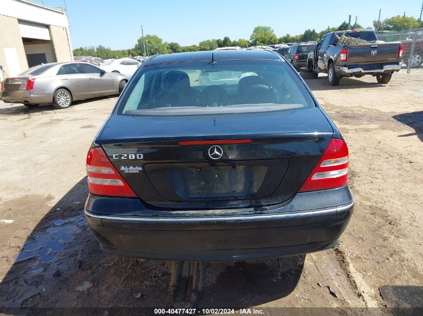 WDBRF54H26A846716 2006 Mercedes-Benz C 280 Luxury