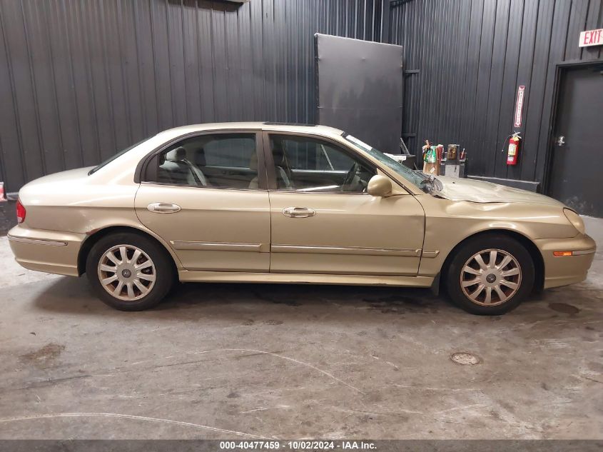 KMHWF35H43A874306 2003 Hyundai Sonata Gls/Lx