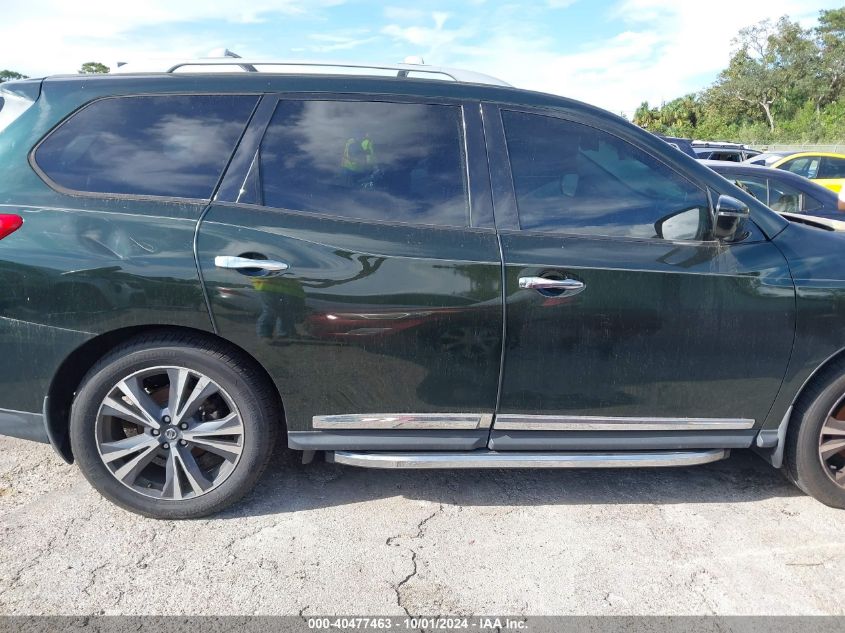 2019 Nissan Pathfinder S/Sl/Sv/Platinum VIN: 5N1DR2MM2KC634343 Lot: 40477463