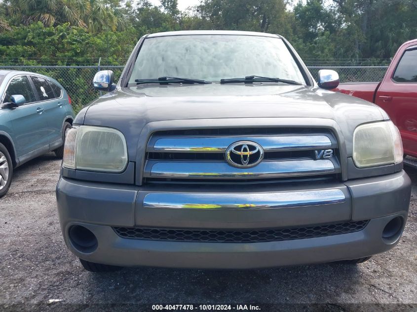 2005 Toyota Tundra Double Cab Sr5 VIN: 5TBET341X5S487271 Lot: 40477478