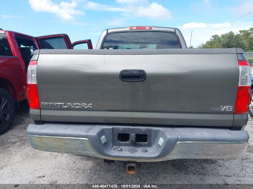 2005 Toyota Tundra Double Cab Sr5 VIN: 5TBET341X5S487271 Lot: 40477478