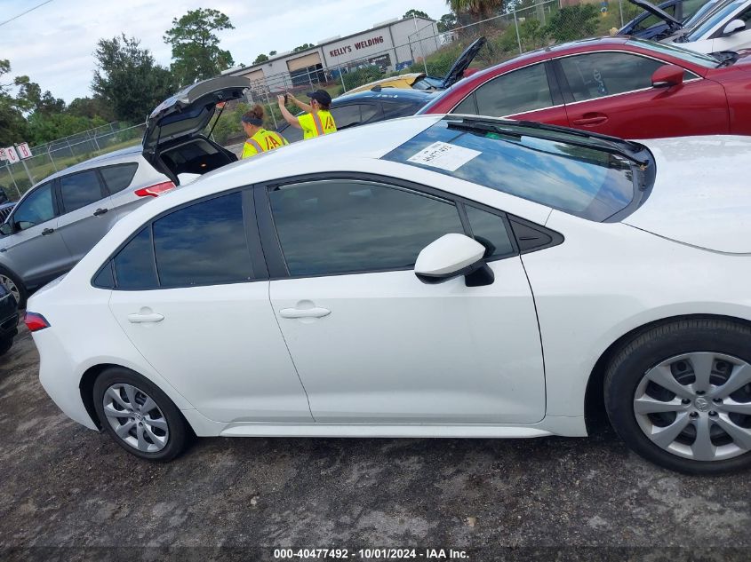 2021 Toyota Corolla Le VIN: 5YFEPMAE4MP148330 Lot: 40477492