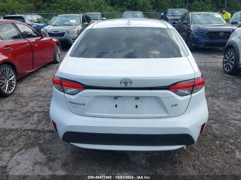 2021 Toyota Corolla Le VIN: 5YFEPMAE4MP148330 Lot: 40477492