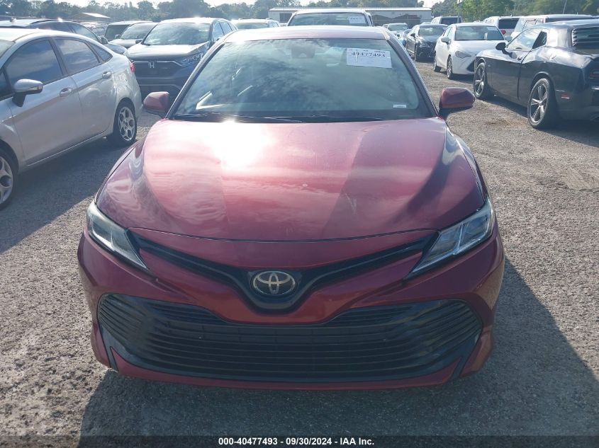 2019 Toyota Camry Le VIN: 4T1B11HKXKU750000 Lot: 40477493