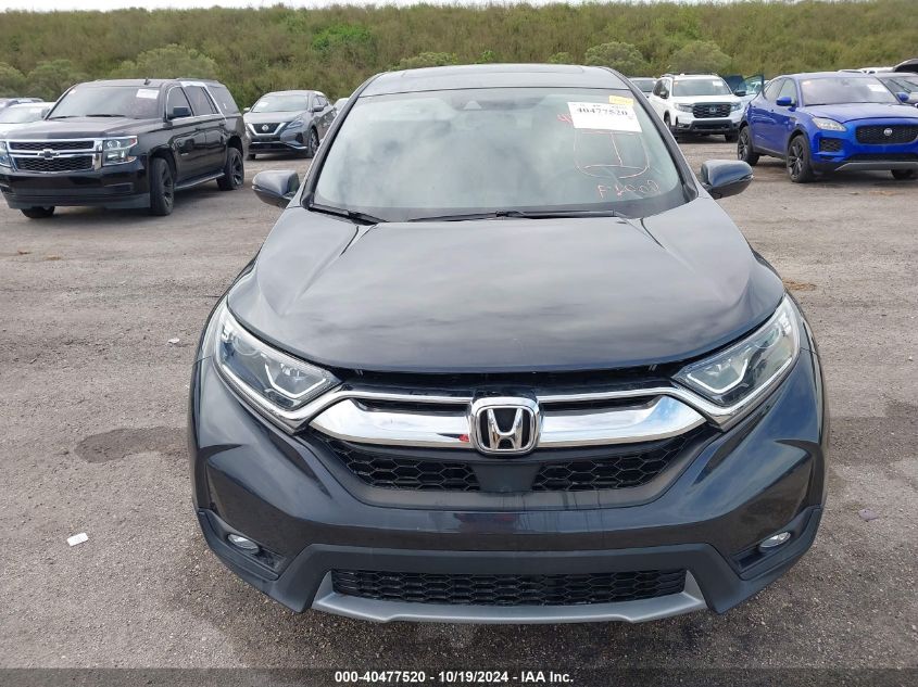 2019 Honda Cr-V Ex VIN: 2HKRW2H55KH657075 Lot: 40477520