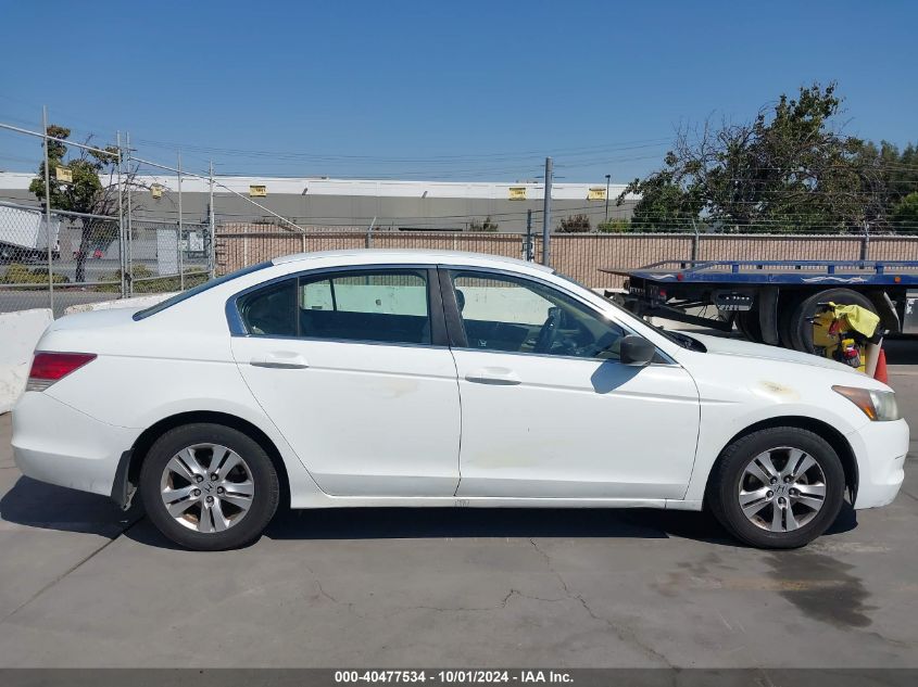 2009 Honda Accord 2.4 Lx-P VIN: 1HGCP264X9A158501 Lot: 40477534