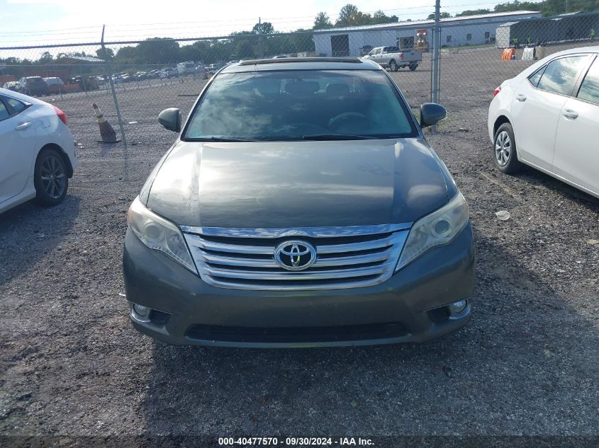 4T1BK3DB2BU408765 2011 Toyota Avalon Limited