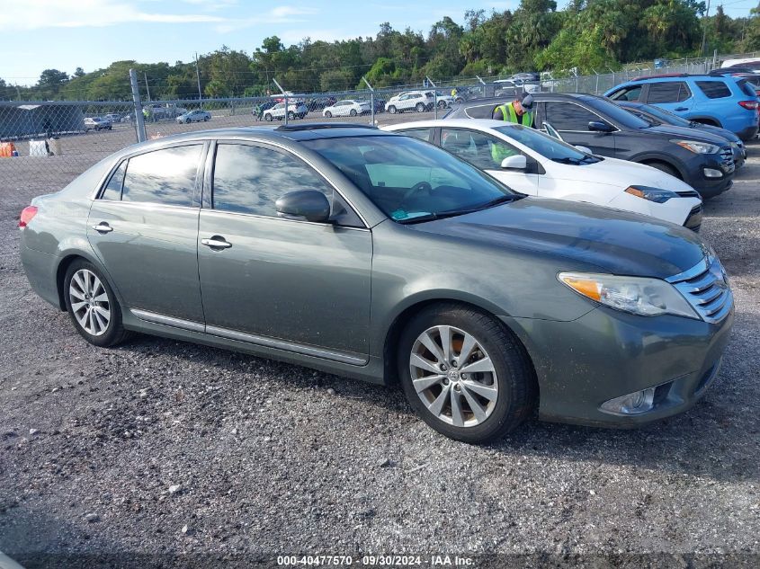 2011 Toyota Avalon Limited VIN: 4T1BK3DB2BU408765 Lot: 40477570