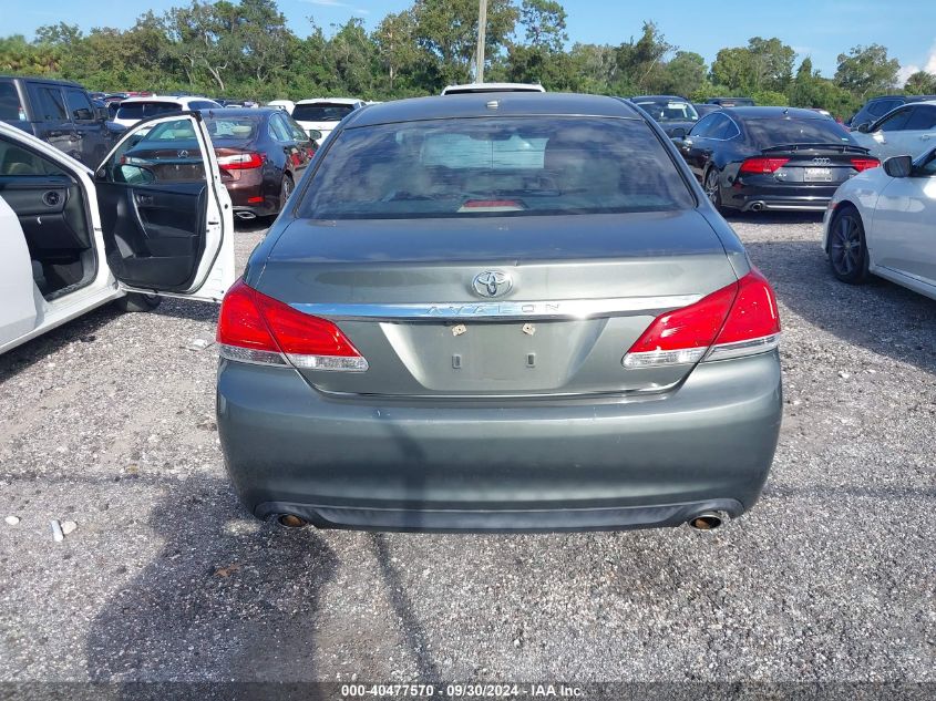 2011 Toyota Avalon Limited VIN: 4T1BK3DB2BU408765 Lot: 40477570