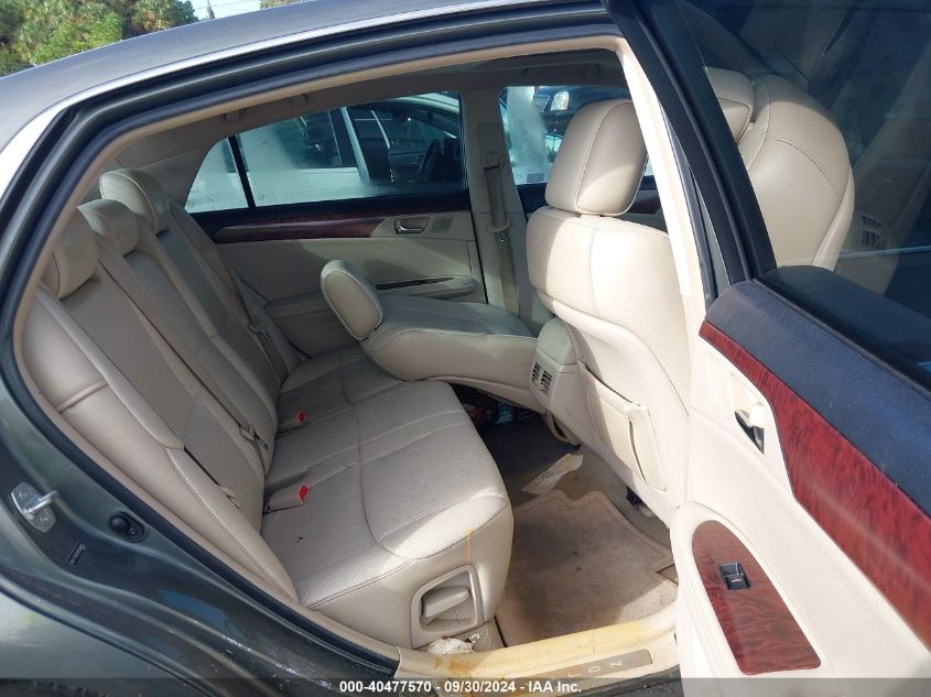 4T1BK3DB2BU408765 2011 Toyota Avalon Limited