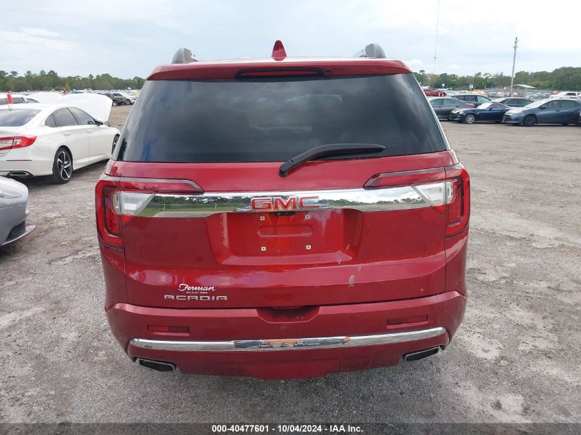 2021 GMC Acadia Fwd Denali VIN: 1GKKNPLS9MZ214443 Lot: 40477601