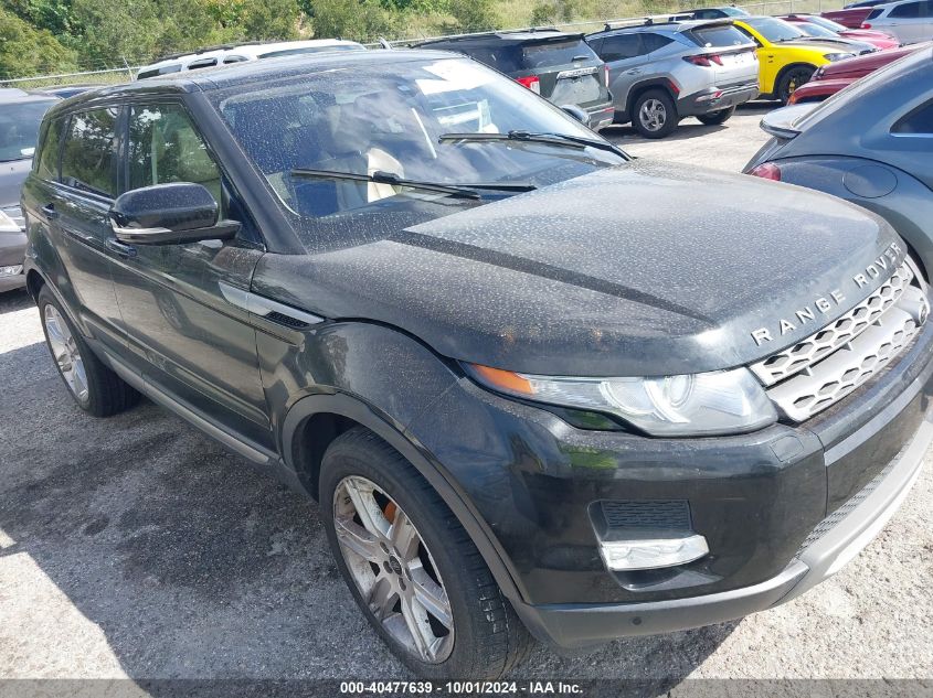 2013 Land Rover Range Rover Evoque Pure VIN: SALVP2BG7DH854393 Lot: 40477639