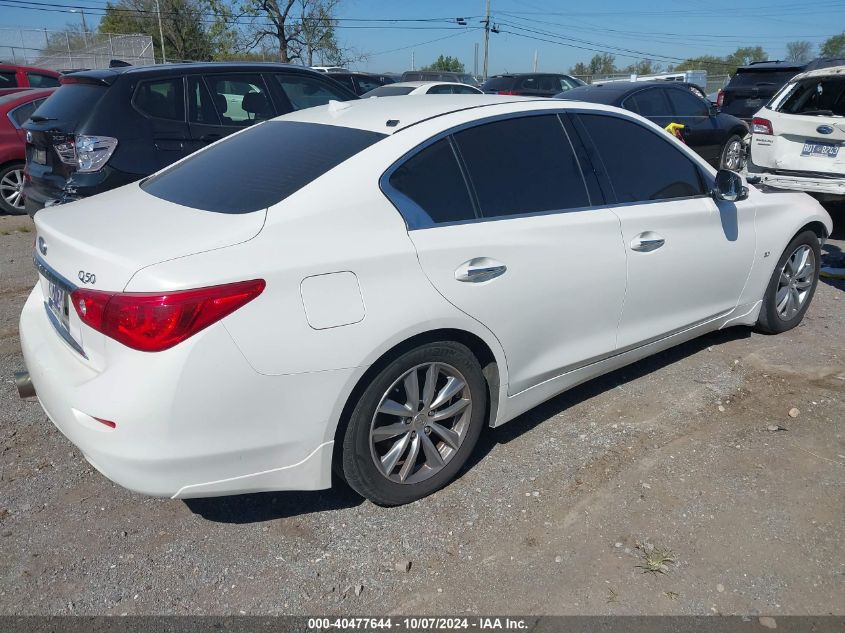 VIN JN1BV7AP4FM346393 2015 Infiniti Q50, Premium no.4