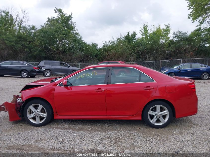 2012 Toyota Camry Se VIN: 4T1BF1FKXCU546920 Lot: 40477693