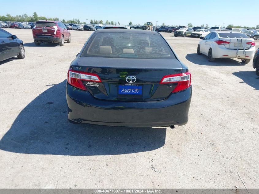 2012 Toyota Camry Le VIN: 4T4BF1FK3CR240776 Lot: 40477697