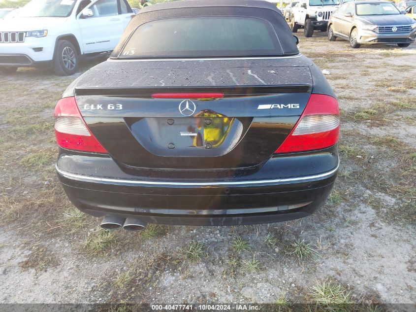 WDBTK77G17T077132 2007 Mercedes-Benz Clk 63 Amg