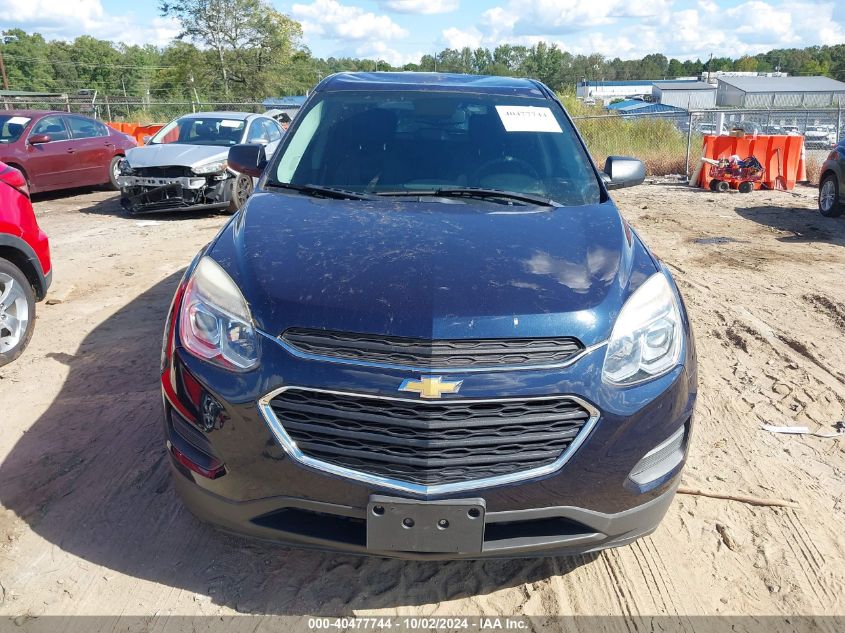 2GNALBEK5G1151004 2016 Chevrolet Equinox Ls