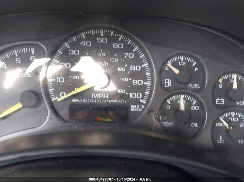 2000 Chevrolet Silverado 1500 Lt VIN: 2GCEC19T1Y1302624 Lot: 40477767