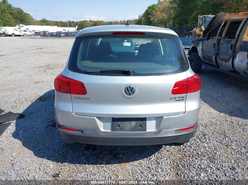 WVGBV7AX7CW515475 2012 Volkswagen Tiguan S/Se/Sel