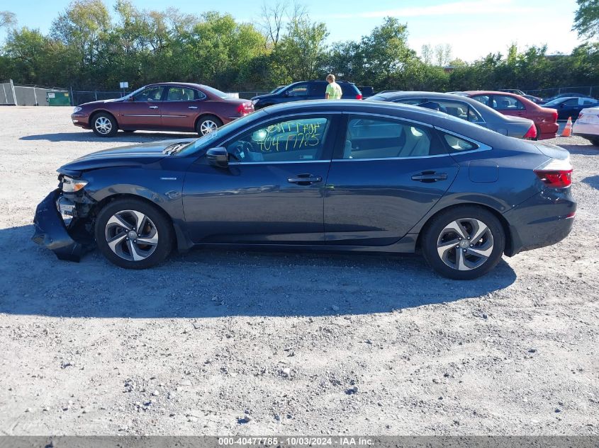 2019 Honda Insight Lx VIN: 19XZE4F10KE032795 Lot: 40477785