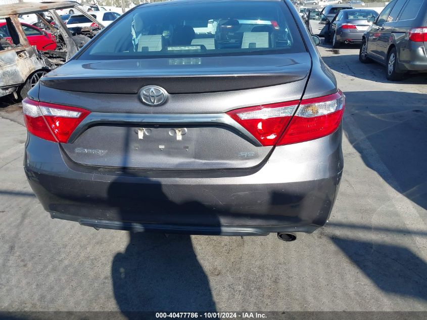 2016 Toyota Camry Se VIN: 4T1BF1FK3GU596483 Lot: 40477786