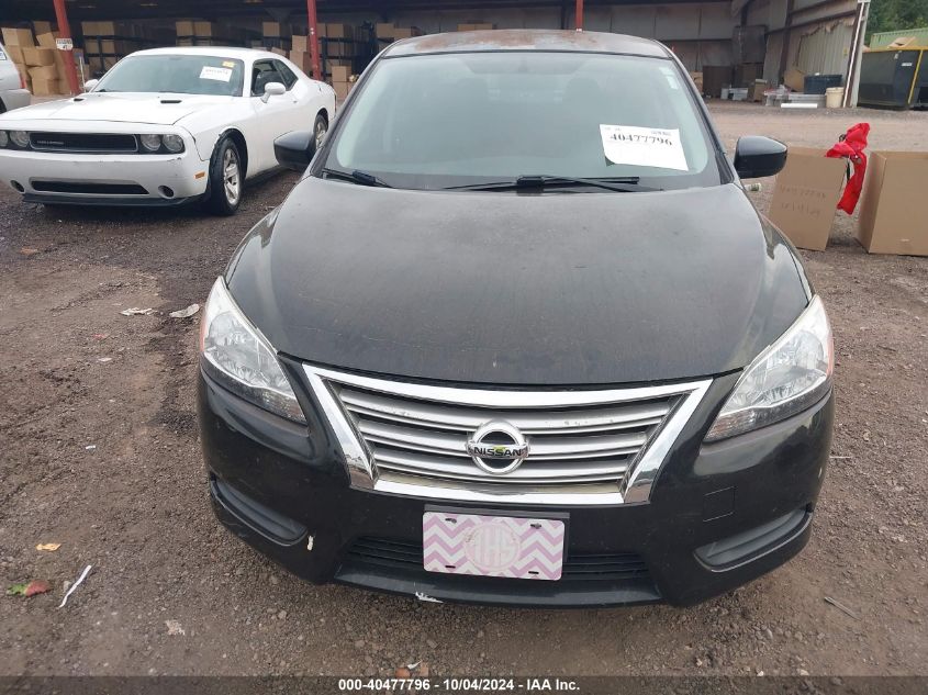 2014 Nissan Sentra Sv VIN: 3N1AB7AP6EY252869 Lot: 40477796