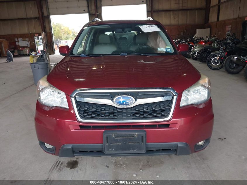 2015 Subaru Forester 2.5I Limited VIN: JF2SJAKC6FH493648 Lot: 40477800