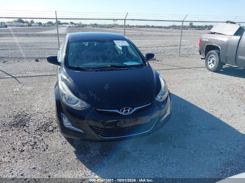 2016 Hyundai Elantra Se VIN: 5NPDH4AE7GH779888 Lot: 40477801