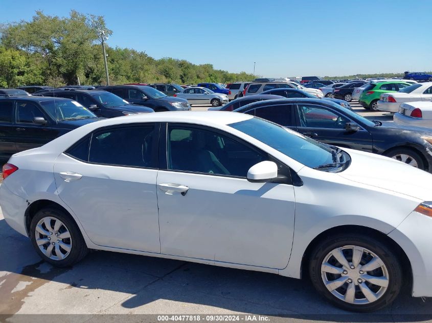 2018 Toyota Corolla Le VIN: 5YFBURHE6JP821936 Lot: 40477818