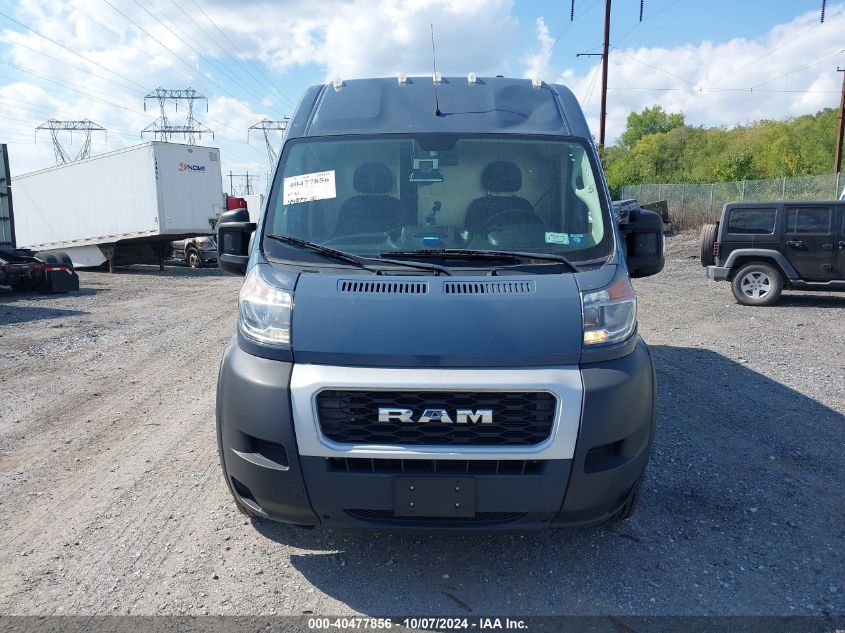 2019 Ram Promaster 3500 Cargo Van High Roof 159 Wb Ext VIN: 3C6URVJGXKE548640 Lot: 40477856