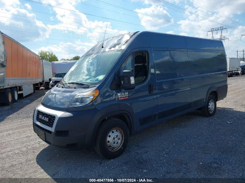 2019 Ram Promaster 3500 Cargo Van High Roof 159 Wb Ext VIN: 3C6URVJGXKE548640 Lot: 40477856