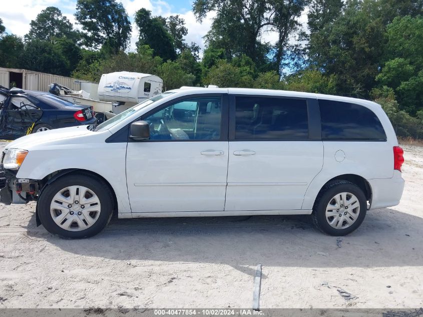 2017 Dodge Grand Caravan Se VIN: 2C4RDGBG4HR725844 Lot: 40477854