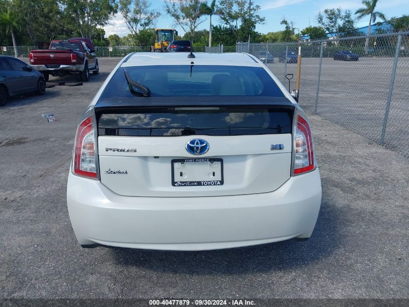 2015 Toyota Prius Three VIN: JTDKN3DU6F0469286 Lot: 40477879