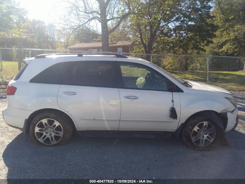 2008 Acura Mdx VIN: 2HNYD28268H530175 Lot: 40477920