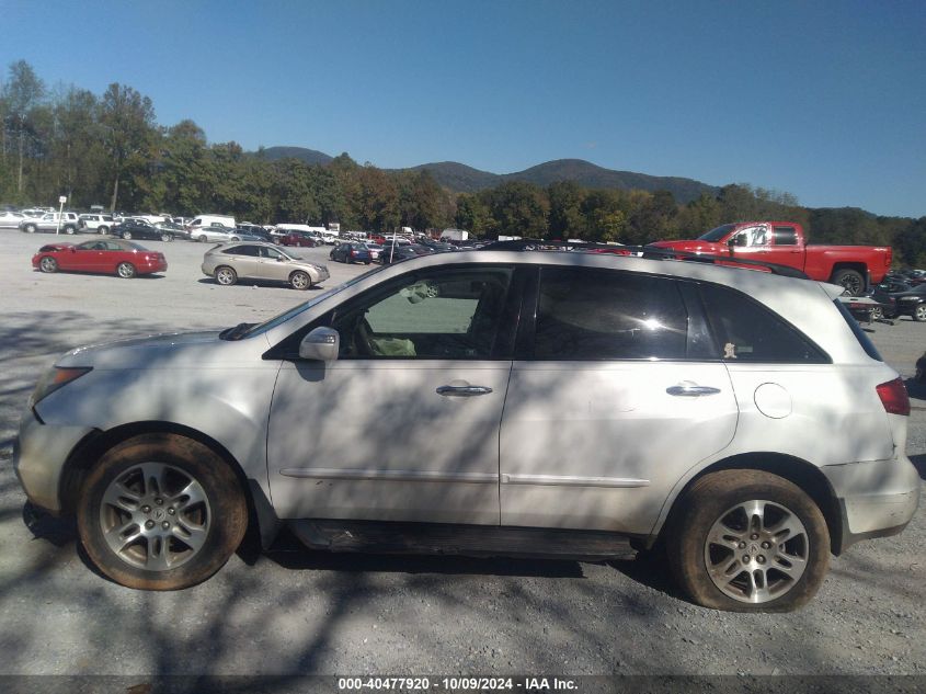 2008 Acura Mdx VIN: 2HNYD28268H530175 Lot: 40477920