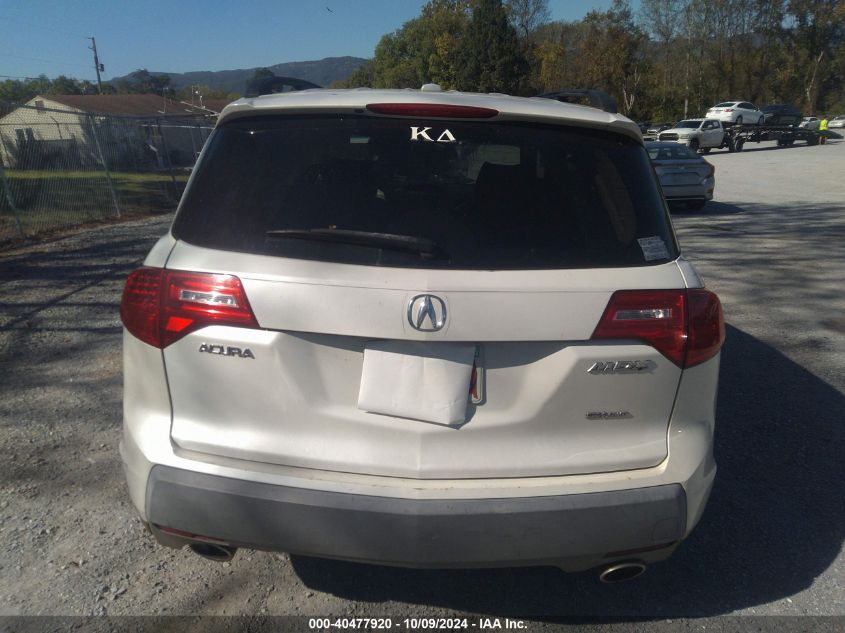 2008 Acura Mdx VIN: 2HNYD28268H530175 Lot: 40477920